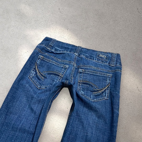 H2J Y2k Low Rise Denim Capris - Picture 4 of 7